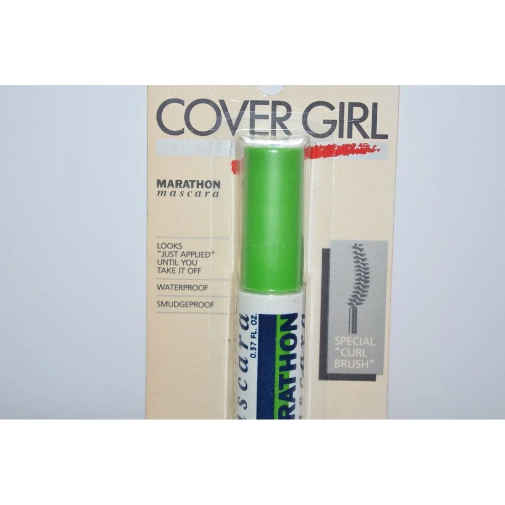 Vtg Y2K New In Package CoverGirl Marathon Mascara Brown Black Prop 1991